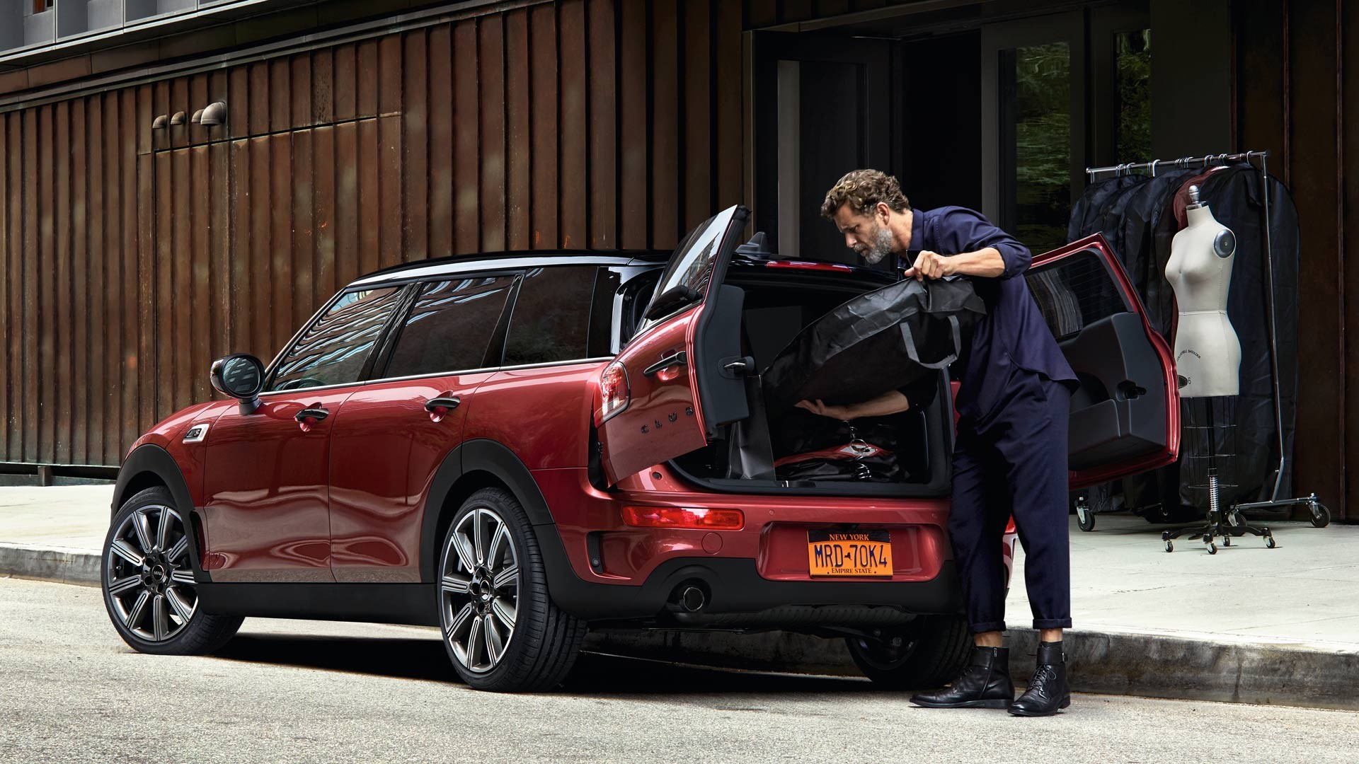 MINI Clubman – izmēri – 2 sēdvietas